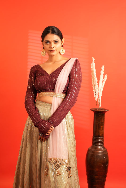 Multi- Style Wear Boho and Traditional Lehenga