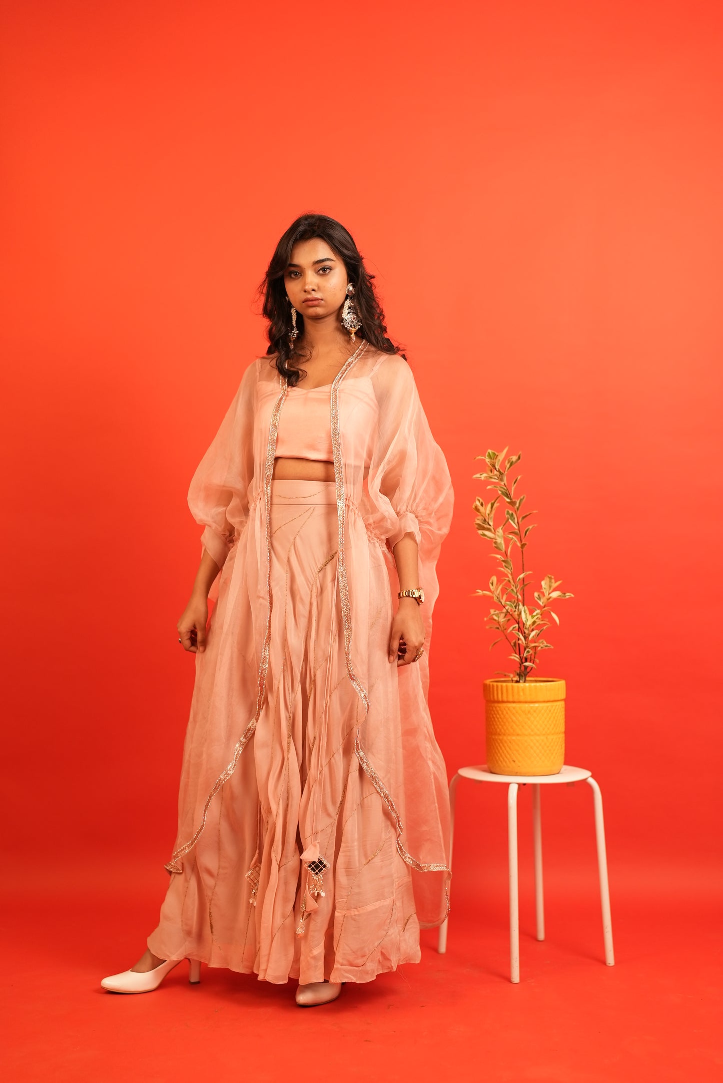 Multi- Style Wear Boho Cape Dress