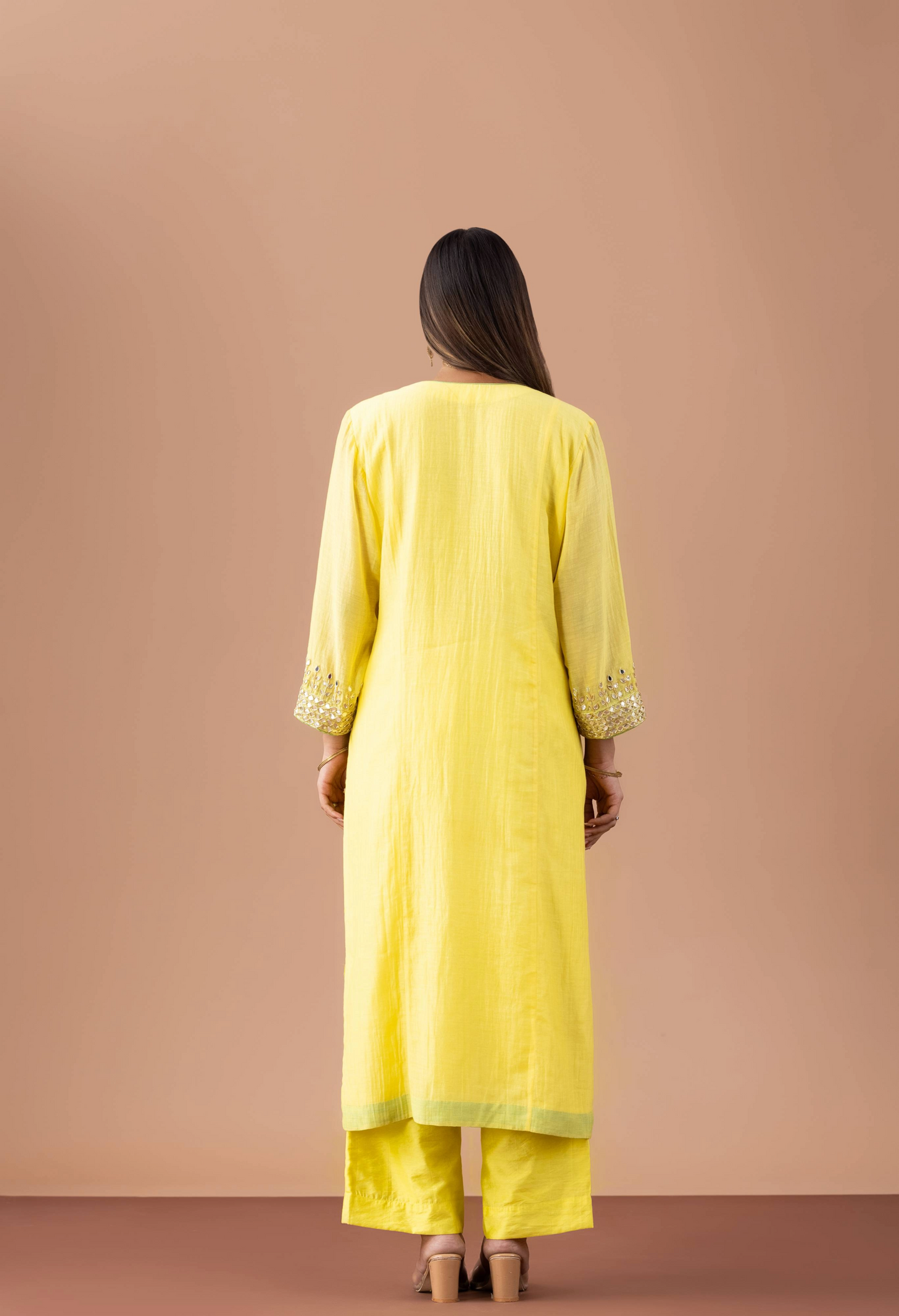 HALDI HUES KURTA SET
