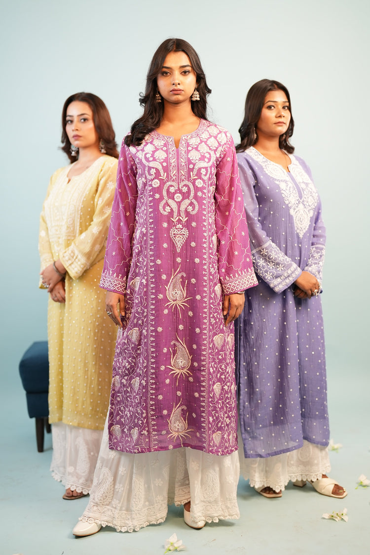 Lucknowi Chikankari  Premium Suits