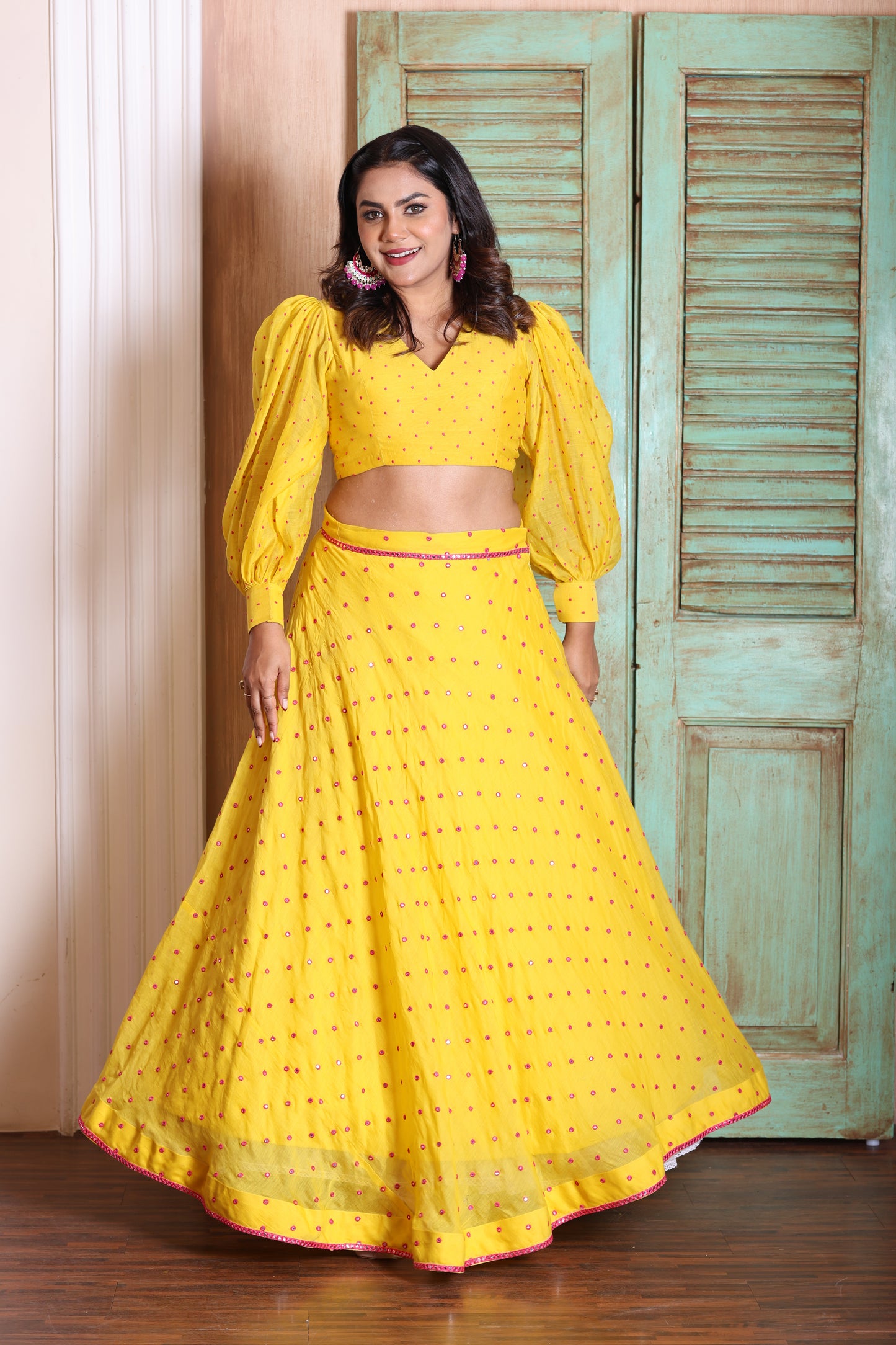 Yellow Multi- Style Wear Boho Skirt Dress