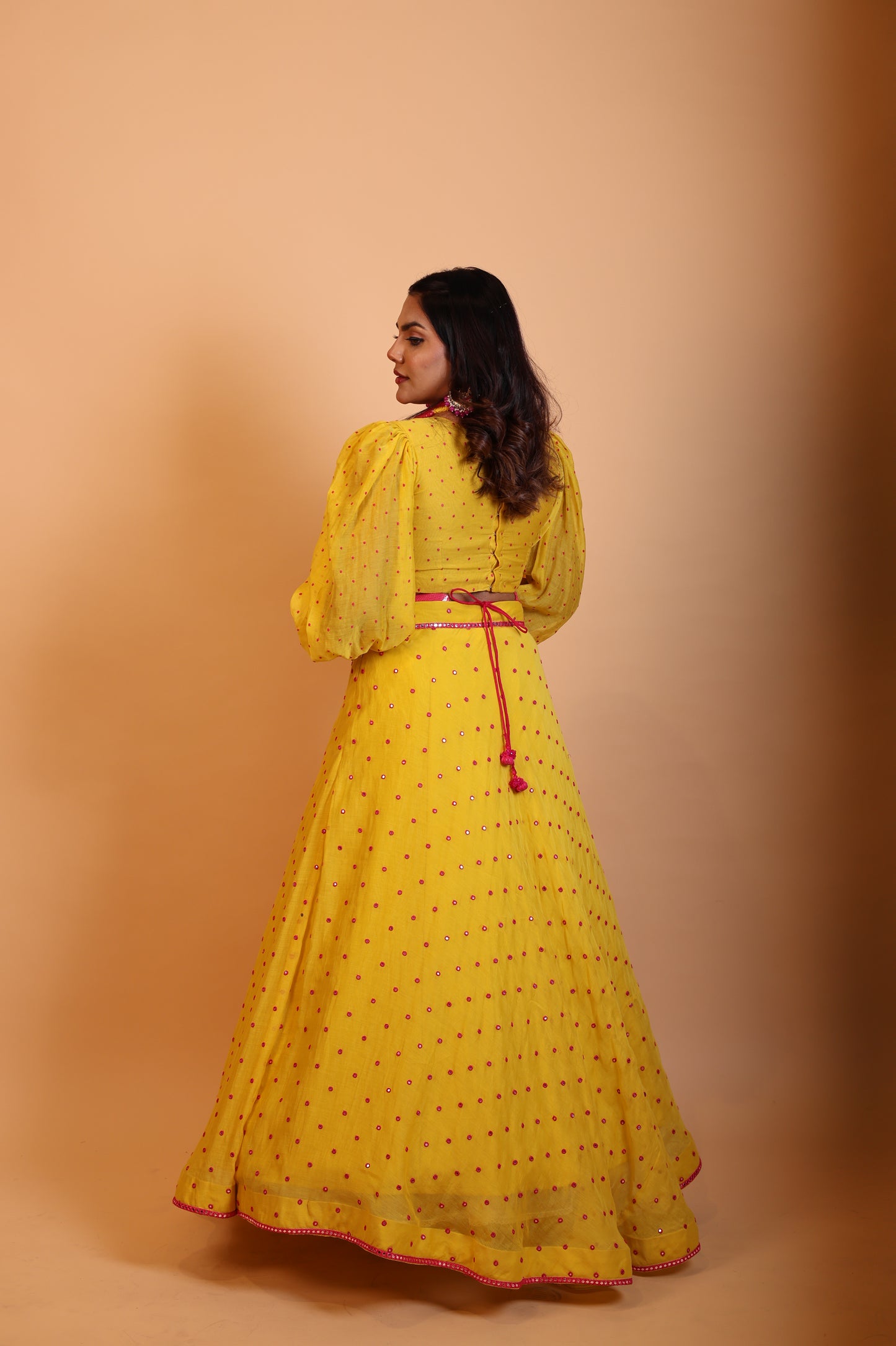 Yellow Multi- Style Wear Boho Skirt Dress