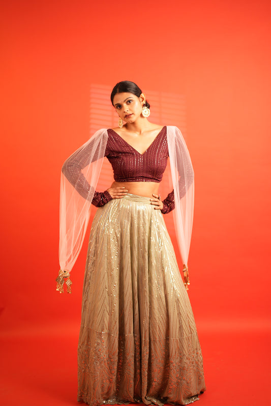 Multi- Style Wear Boho and Traditional Lehenga