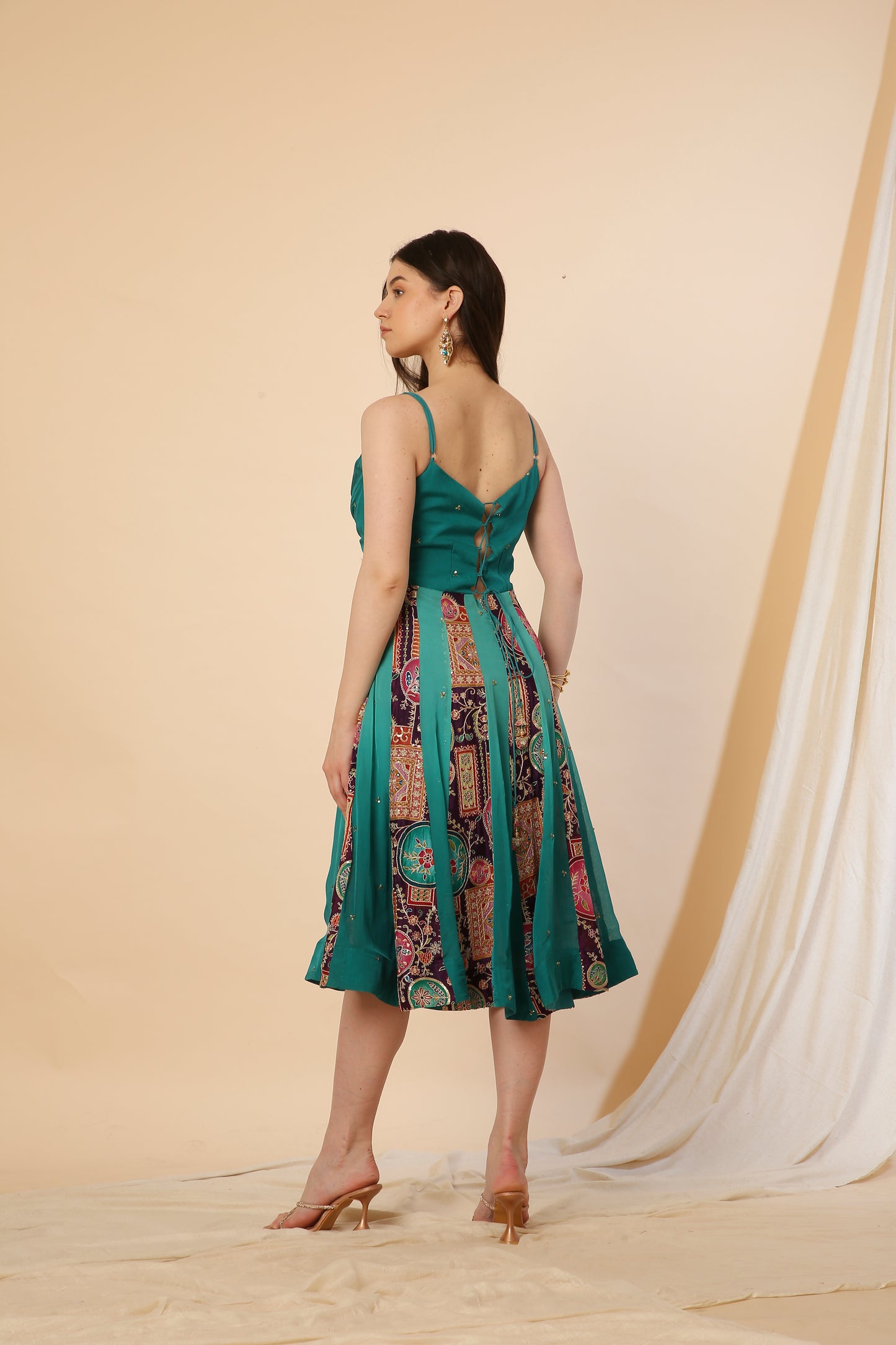 Indo western Boho Dress