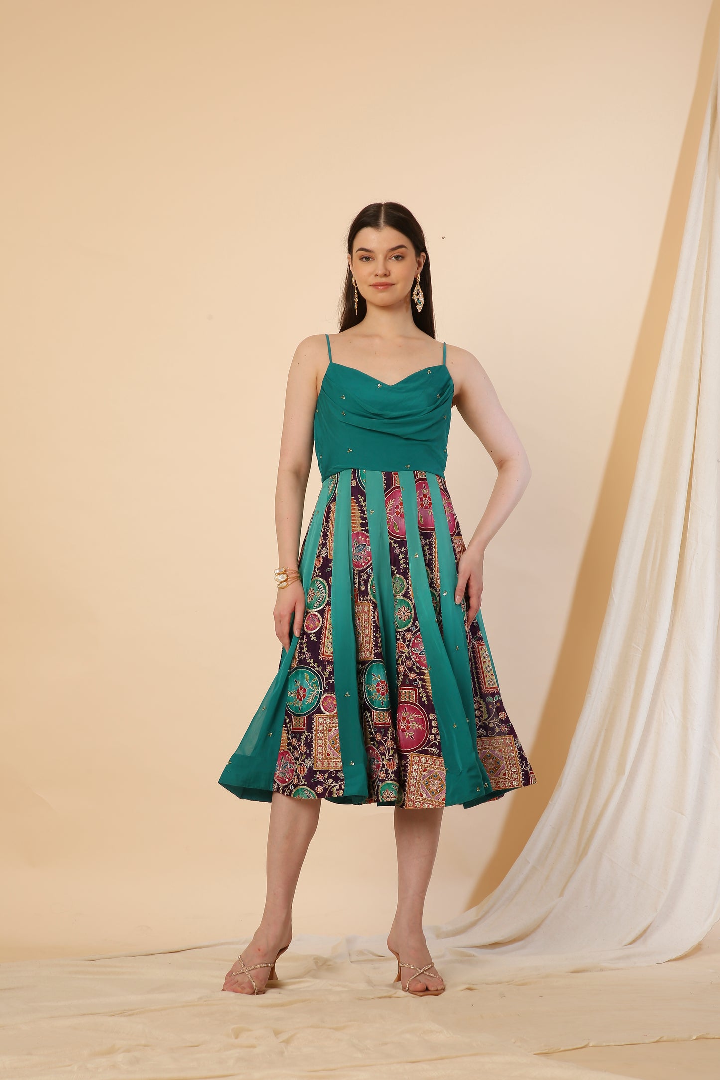 Indo western Boho Dress