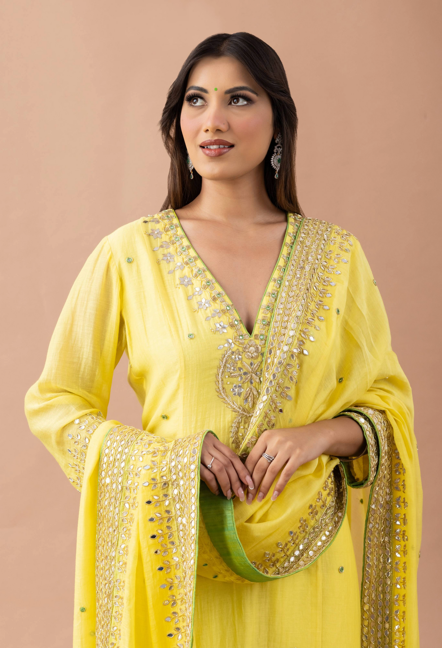 HALDI HUES KURTA SET