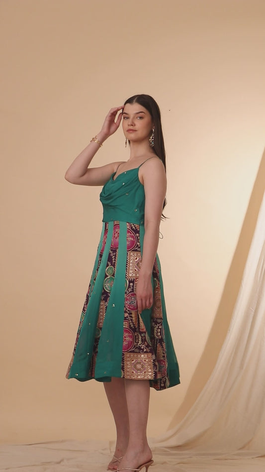 Indo western Boho Dress